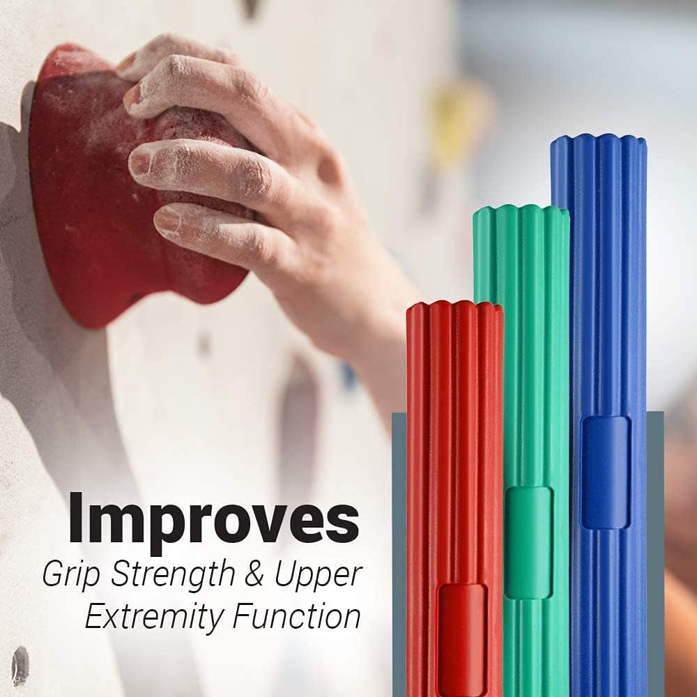 Twist Hand Exerciser Bars for Physical Therapy - Relieves Tendonitis Pain & Improve Grip Strength - Tennis Elbow, Golfer'S Elbow, Tendonitis, Wrist, Forearms Pain Relief Hand Therapy Bar